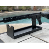 AR15 Rifle Stand With Barrel Shelf & Cleaning Tray 