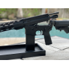 AR15 Rifle Stand With Barrel Shelf & Cleaning Tray 